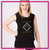 The F.I.R.M. Dance Company Bling Lace Tank with Rhinestone Logo