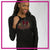 CHYCP Buccaneers Bling Lightweight Pullover Hoodie with Rhinestone Logo