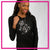 Royal Prime Time Bling Lightweight Hoodie with Rhinestone Logo