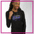 Lincoln Way East Bling Lightweight Hoodie with Rhinestone Logo