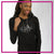 The Dance Project Bling Lightweight Hoodie with Rhinestone Logo