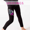 GlitterStarz Bling Basics Rhinestone Leggings with custom team Logo