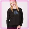 Cheer Authority Athletics Moms Favorite Bling Top with Rhinestone Logo