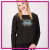 CYSC Elite Force Moms Favorite Bling Top with Rhinestone Logo