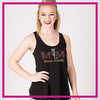 M&M Dance Bling Must Have Tank with Rhinestone Logo