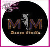M&M Dance Sparkle Hoodie with Rhinestone Logo