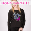 GlitterStarz Bling Basics Moms Favorite Top with Rhinestone Logo
