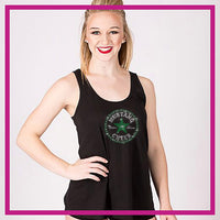 North Bay Mustangs Bling Must Have Tank with Rhinestone Logo