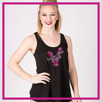 Variations Dance Company Bling Must Have Tank with Rhinestone Logo