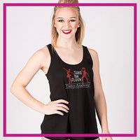 Take the Floor Dance Academy Bling Must Have Tank with Rhinestone Logo