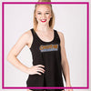 Cheertime Athletics Bling Must Have Tank with Rhinestone Logo