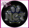North Collinwood Thundercats Sparkle Hoodie with Rhinestone Logo