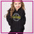 Flemington Falcons Bling Pullover Hoodie with Rhinestone Logo