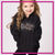 Glass City Elite Bling Pullover Hoodie with Rhinestone Logo