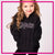 Infinite Cheer Bling Pullover Hoodie with Round Bling Logo