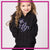 Royal Prime Bling Pullover Hoodie with Rhinestone Logo
