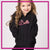 Project DIVA (The Dolls Logo) Bling Pullover Hoodie with Rhinestone Logo