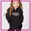Cheertime Athletics All American Bling Pullover Hoodie with Rhinestone Logo