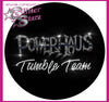 Power Haus Tumble Team Sparkle Hoodie with Rhinestone Logo