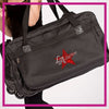 ROLLING-DUFFEL-LA-Dance-GlitterStarz-Rhinestone-Bling-Bags-with-Team-Logo-Backpacks-and Travel Bags