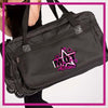 ROLLING-DUFFEL-MOT-Allstars-GlitterStarz-Rhinestone-Bling-Bags-with-Team-Logo-Backpacks-and Travel Bags