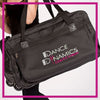 ROLLING-DUFFEL-dance-dynamics-dance-company-GlitterStarz-Rhinestone-Bling-Bags-with-Team-Logo-Backpacks-and Travel Bags