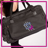 ROLLING-DUFFEL-fear-the-bow-GlitterStarz-Rhinestone-Bling-Bags-with-Team-Logo-Backpacks-and Travel Bags