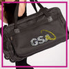 ROLLING-DUFFEL-gymstars-allstars-GlitterStarz-Rhinestone-Bling-Bags-with-Team-Logo-Backpacks-and Travel Bags