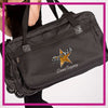 ROLLING-DUFFEL-top-notch-dance-company-GlitterStarz-Rhinestone-Bling-Bags-with-Team-Logo-Backpacks-and Travel Bags