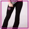 ROLLOVER-YOGA-PANTS-calvert-allstars-GlitterStarz-Custom-RHinestone-Yoga-Pants-with-Bling-team-logos