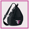 Fit Factory Elite Bling Sling Bag with Rhinestone Logo