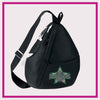 Krusader Allstars Bling Sling Bag with Rhinestone Logo