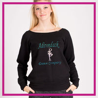 SLOUCH-SWEATSHIRT-adirondack-dance-company-GlitterStarz-Custom-Sweatshirts-with-bling-team-logos-rhinestone