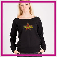 SLOUCH-SWEATSHIRT-radical-ambition-GlitterStarz-Custom-Sweatshirts-with-bling-team-logos-rhinestone