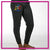 Dancing Through the Curriculum Sparkle Joggers with Rhinestone Logo