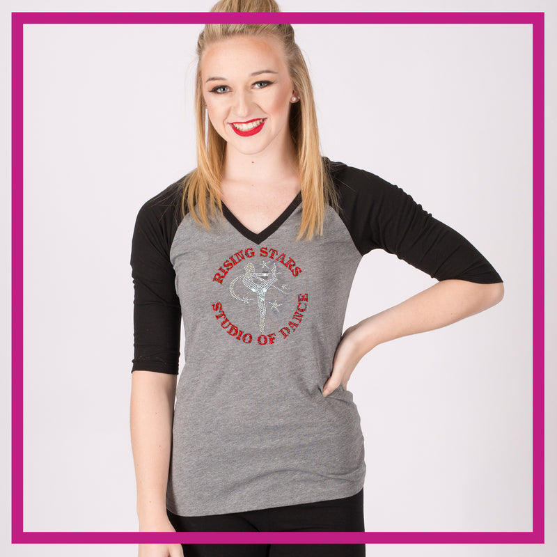 Custom T-Shirts for Dance Etc Rising Stars Dance Team - Shirt