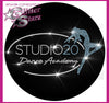 Studio 20 Sparkle Hoodie with Rhinestone Logo