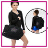 Plus Royalty All-Stars Rhinestone Tranzformer Bag with Bling Logo