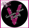 Variations Dance Company Bling Fleece Jacket with Rhinestone Logo