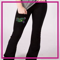 YOGA-PANTS-SHORE-PRIDE-GlitterStarz-Custom-RHinestone-Yoga-Pants-with-Bling-team-logos