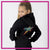 Shore Pride Relaxed Zip Up Hoodie with Rhinestone Logo