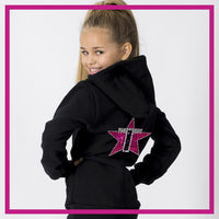 ZIP-UP-HOODIE-team-illinoisGlitterStarz-Custom-Rhineston-Hoodie-with-Bling-Team-Logo-Cheerleading-Dance