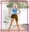 Asymmetrical Chiffon Dance Skirt by GlitterStarz