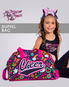 GlitterStarz DyeSub Duffel Bag