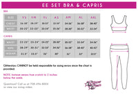 Coal Ridge High School Everyday Essential Sports Bra with Rhinestone Logo