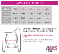 Courtney's Dance Artistry Bling Favorite Comfy Sweatshirt with Rhinestone Logo