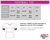 Project DIVA Football Tee with Rhinestone Logo