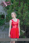 GLOW Dance Performance Dress with Sequins by GlitterStarz