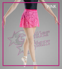 Lace Wrap Dance Skirt by GlitterStarz