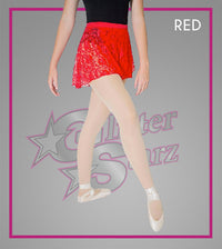 Lace Wrap Dance Skirt by GlitterStarz